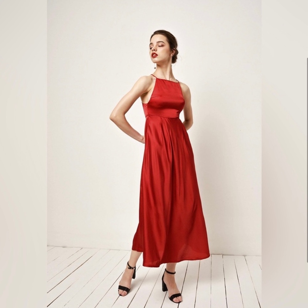 Pure Silk Slip Dress